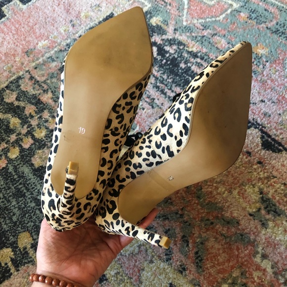 Jeffrey Campbell X Free People Leopard Hierro Lace-up Heel Size 10 - Picture 4 of 9